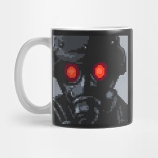 Resident Evil Hunk Pixel Art Mug